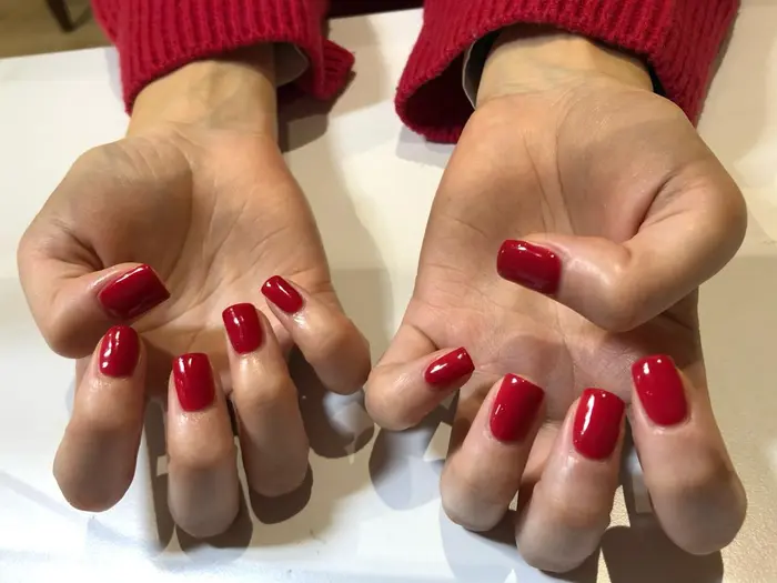 ハンドネイルワンカラー Nail Salon Ibelu京橋店所属 Nail Ibelu 光尾星南のネイル デザイン ミニモ