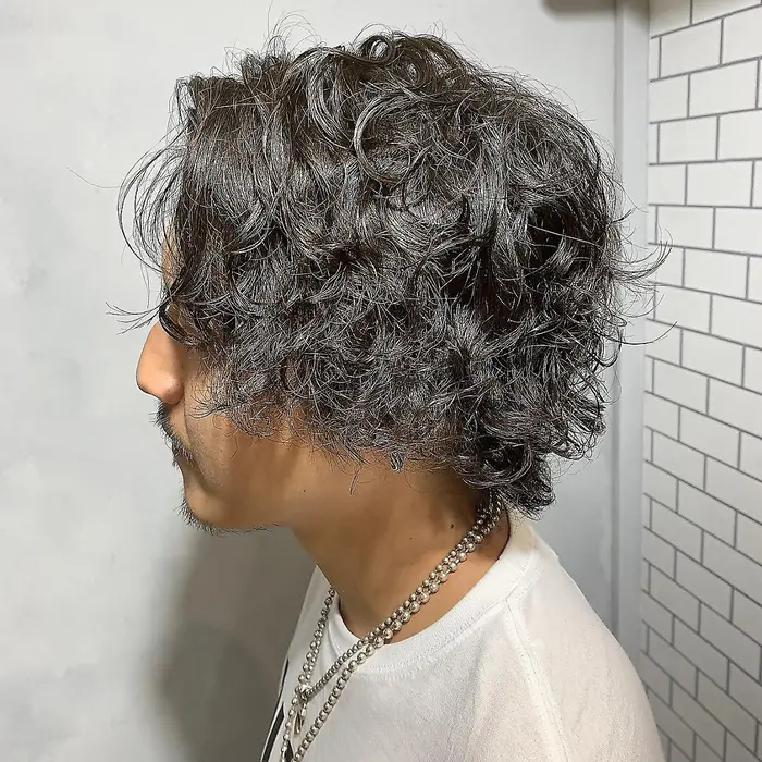 メンズセクシーパーマ Hair Salon Colk 八王子所属 Hair Salon Colkのヘアカタログ ミニモ