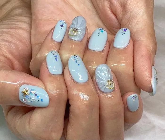 Elixir Nail 新橋所属 エリクサーネイル新橋 中村のネイルデザイン ミニモ