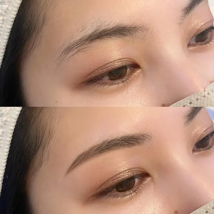 元々のアーチ眉を活かしたキレイめ