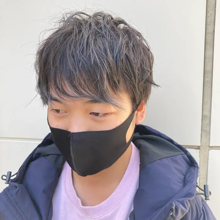 暗髪カラー で清楚系男子へ 就活を頑張るメンズもお待ちしてます Mods Hairアカデミー所属 阿部 レイナのヘアカタログ ミニモ