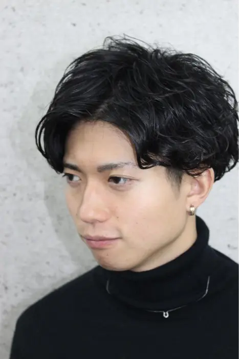 メンズカットパーマスタイル Noa 所属 メンズ特化 永瀬椋のヘアカタログ ミニモ