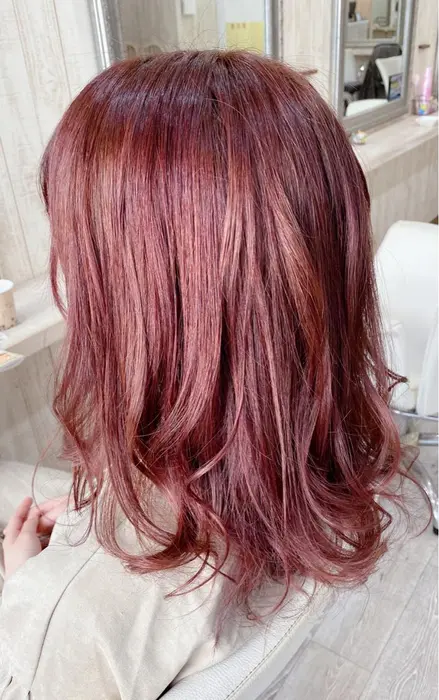 ピンクブラウン Aube Hair Lily 博多2号店所属 メンズも大歓迎 清水 聖気のヘアカタログ ミニモ