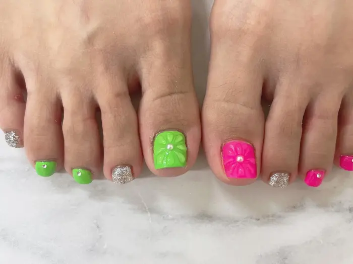 Maison De Platinum所属 南船場nail Ma Ki Iのネイルデザイン ミニモ