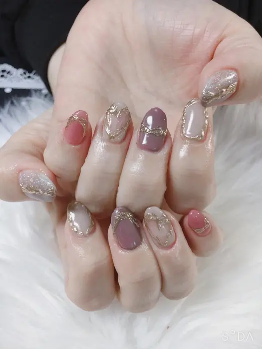 アートあり プライベートサロン 輪 Rin 所属 Miwa ミワのネイルデザイン ミニモ