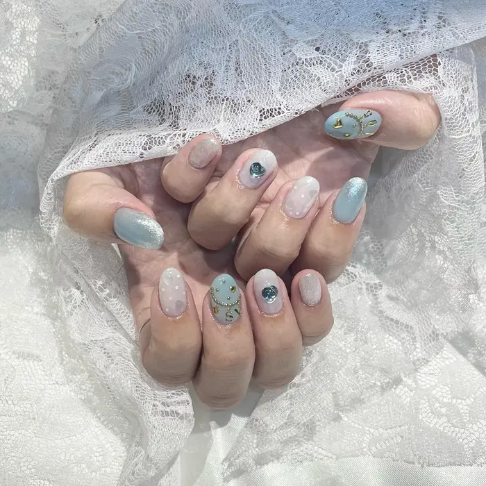 モカ東三国店所属 Moca 高木 京香のネイルデザイン ミニモ