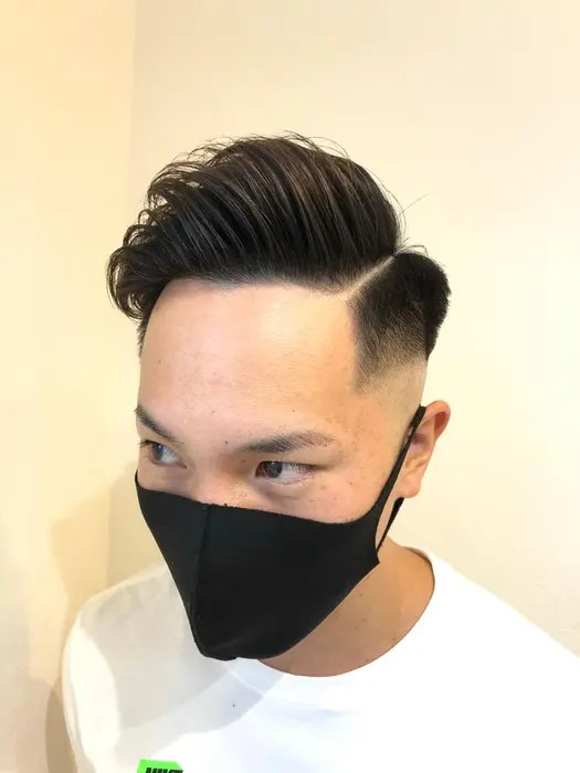 Skin Fade Side Part Vivid Link所属 北條俊裕 メンズカット 宇都宮 のヘアカタログ ミニモ