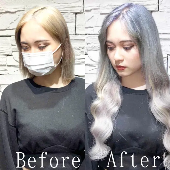 エクステ シールエクステ バレイヤージュ ハイライト メッシュ インナーカラー 前髪 ヘアセット エクステ専門店あるじゃんすー渋谷本店所属 カラー エクステ専門 あるじゃんすー渋谷店のヘアカタログ ミニモ