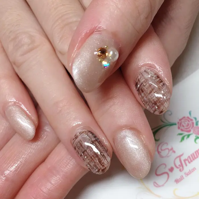 ーーーーーーーーーーーー Nail Salon S Traum ネイルサロン エストラウム 栃木県 Nail Salon S Traum所属 Nail Salon S Traumのネイルデザイン ミニモ