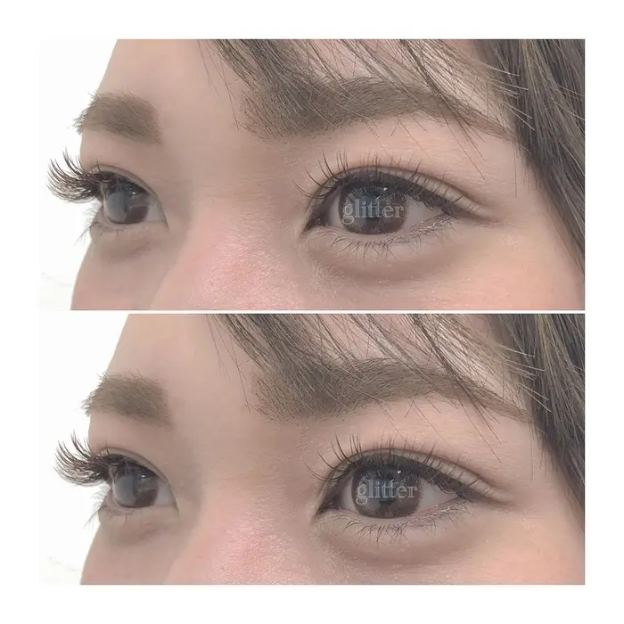 ボルドー カーキ コーヒーブラウン 3色mix 紅葉カラー 赤みを少し加えるだけで 目元にふ Glitter所属 Egi Mihoのマツエクデザイン ミニモ