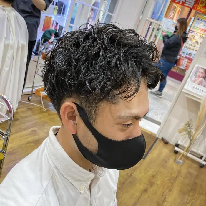 原田完全オリジナルパーマ 予約はアプリ ネットからお願いいたします アップバングにも Just Beauty Really所属 髪質改善 ケアパーマ 原田涼矢のヘアカタログ ミニモ