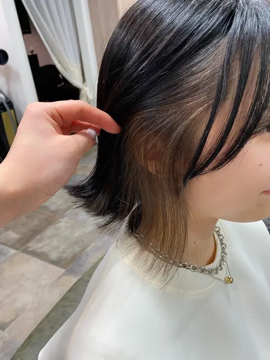 イヤリングカラー｜ami hair garden所属・ami/あみ 髪カリスマ認定サロンのヘアカタログ(20220607075056)｜ミニモ