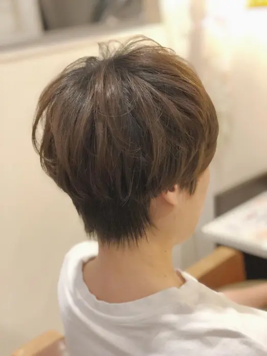 襟足が浮きやすいお客様 生えグセや骨格に合わせて 繊細に切らせて頂きました Gigi Utsunomiya所属 波多野 来実のヘアカタログ ミニモ