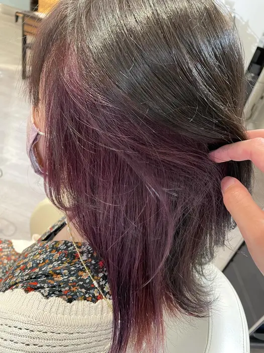 インナーカラー Salon De Joe所属 本宮 夏菜のヘアカタログ ミニモ