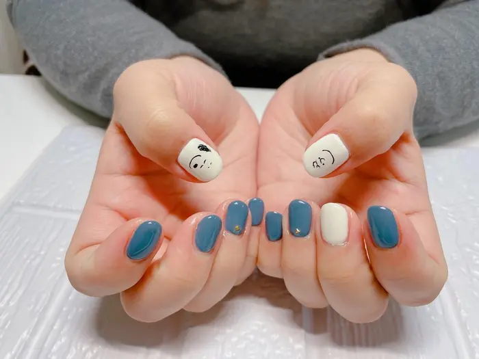 スヌーピー チャーリーブラウン キャラクター追加 シュガープラムス ネイル所属 Sugarplums Hirotaのネイルデザイン ミニモ スヌーピー チャーリーブラウン キャラクター追加 シュガープラムス ネイル所属 Sugarplums Hirotaのネイルデザイン ミニモ