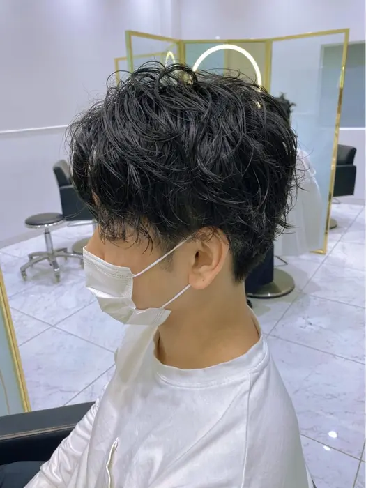 メンズスパイラル 六本木美容室白金店所属 ショートボブ メンズ 安田萌吾のヘアカタログ ミニモ