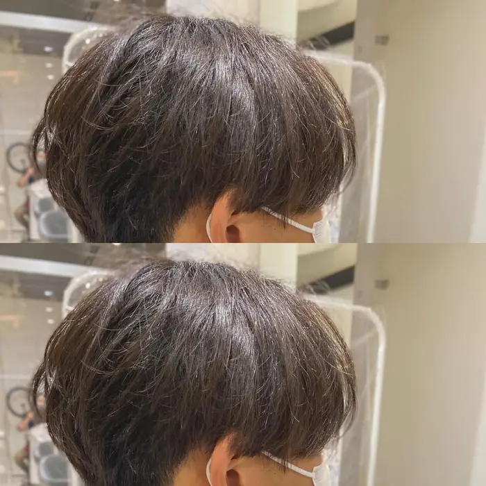 ナチュラル 刈り上げセンターパート Trico心斎橋店所属 心斎橋 美容室 赤尾 大翔のヘアカタログ ミニモ