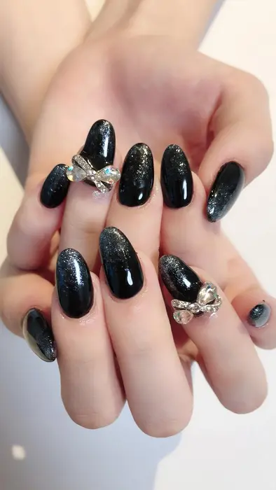 追加有 推しカラーのリボンちゃん Nail Salon Ef所属 M Tomoのネイルデザイン ミニモ