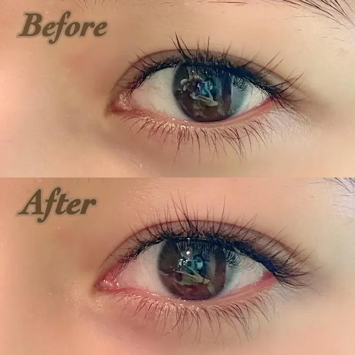 シングルラッシュ デザイン ナチュラル カール J 太さ 0 1 長さ Eye Charmant 恵比寿店所属 瀧尾 愛梨のマツエクデザイン ミニモ