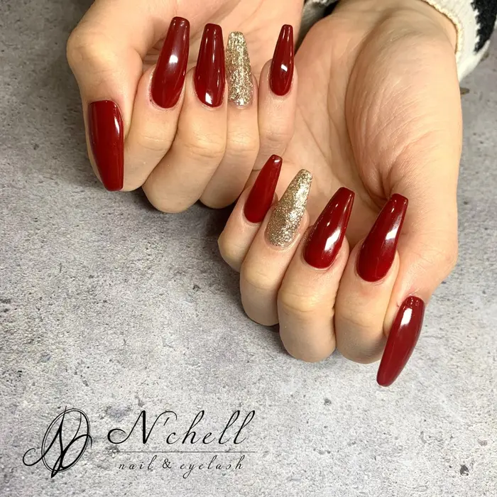 シンプルなワンカラー N Chell ナシェル Nail Eyelash所属 Nailist Nanami のネイルデザイン ミニモ