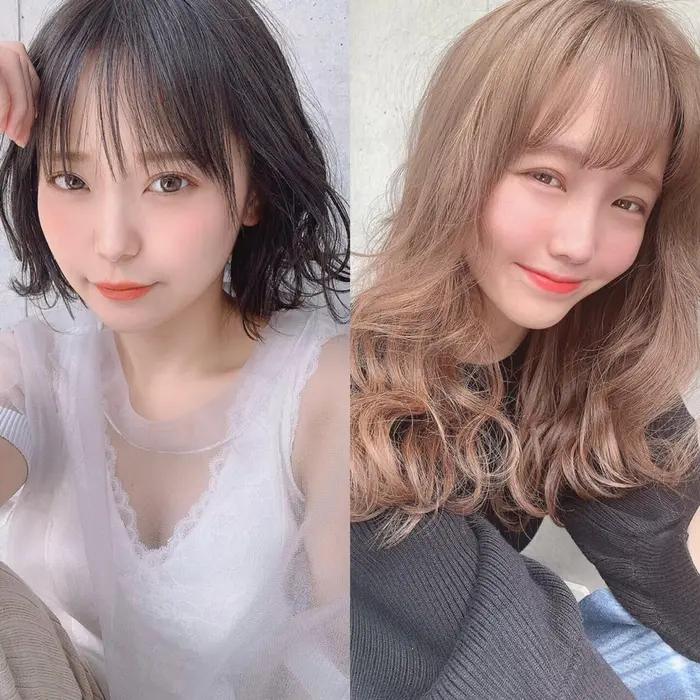 暗髪派 ハイトーン派 あなたにに合う髪型 髪色に Will所属 韓国色 Aotoのヘアカタログ ミニモ