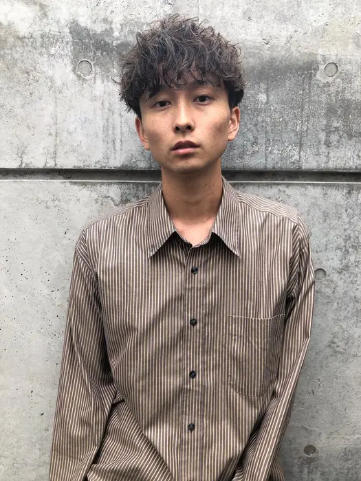 クラウドマッシュ 無造作ニュアンスパーマ Logue所属 秋吉 拓也 メンズ特化 のヘアカタログ ミニモ
