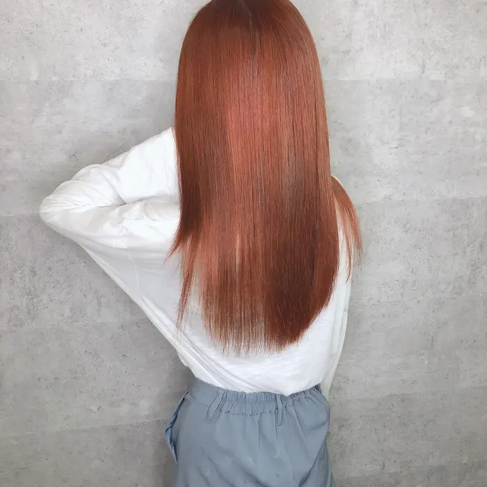 カラー シルクトリートメント Elmo Umeda所属 梅田茶屋町 竹本 佳奈のヘアカタログ ミニモ