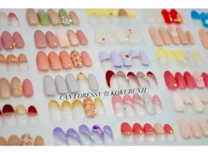 キャンアイドレッシー国分寺所属 ふじ よしのネイルデザイン ミニモ