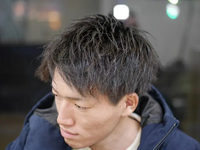 ツイストパーマ Smilehair所属 高校生限定で イケメンにしますのヘアカタログ ミニモ