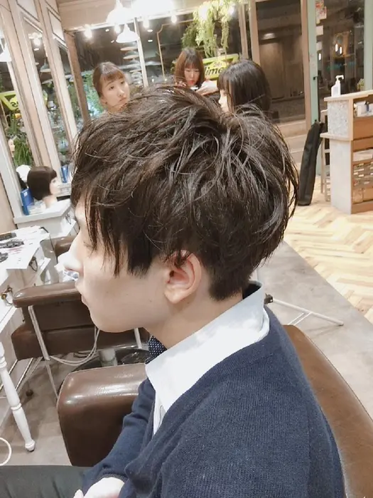 刈り上げマッシュショート スタイリング剤はナカノ６番 Bearea Ing所属 江原 拓実のヘアカタログ ミニモ