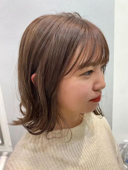 こちらのカラーはプラスでケアブリーチをしております ダブルカラーのメニューはありませんが ご予約の上 Mashu紙屋町所属 小浜 今日子のヘアカタログ ミニモ