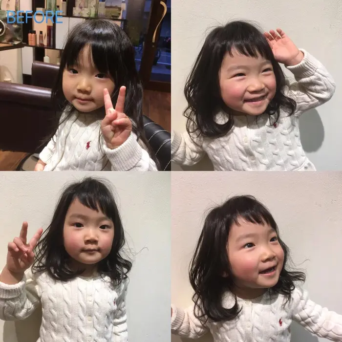 キッズカット 前髪キュート Carche カルシェ 所属 松島 拓磨のヘアカタログ ミニモ