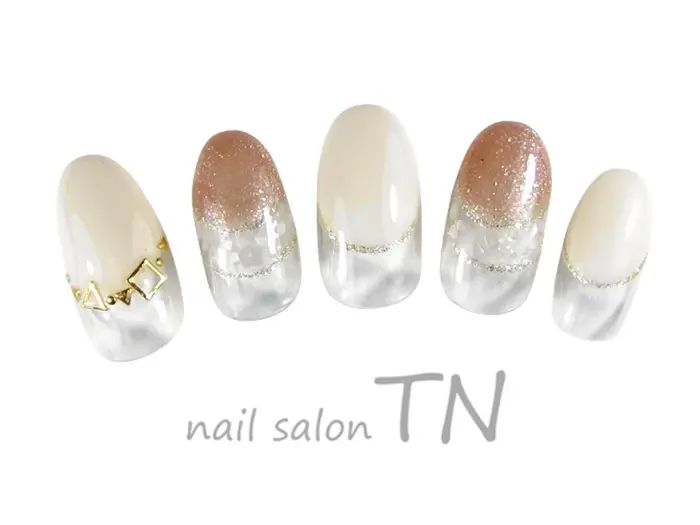ネイルサロン ティーエヌ 明文堂書店tsutaya戸田店所属 全 玉雪のネイルデザイン ミニモ