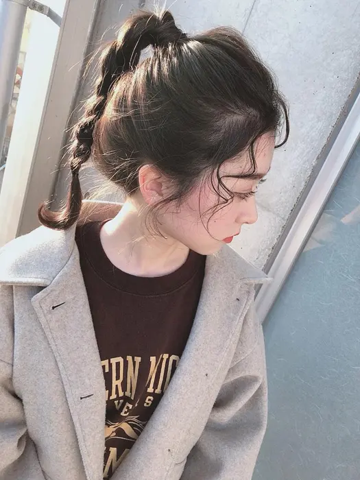 こちらはロングヘアのラーメンマン アレンジです Trunk Hair Design所属 シマヅ タイジのヘアカタログ ミニモ