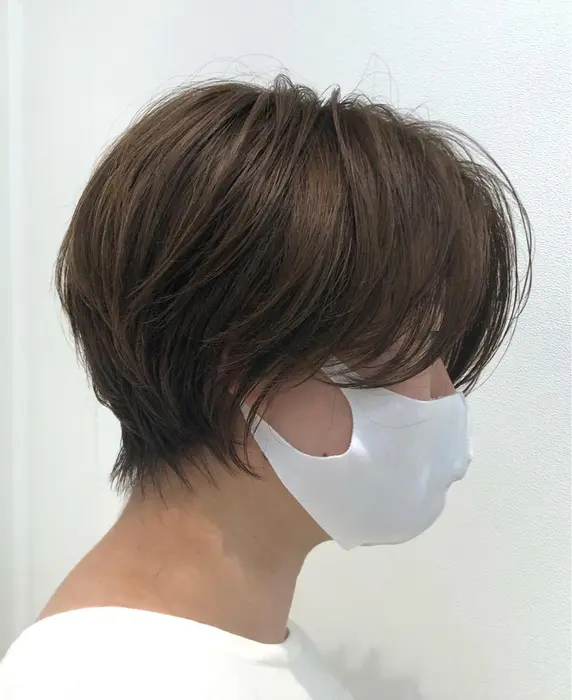 軟毛さん絶壁解消 似合わせコガオショート|Ash西葛西店所属・ショート