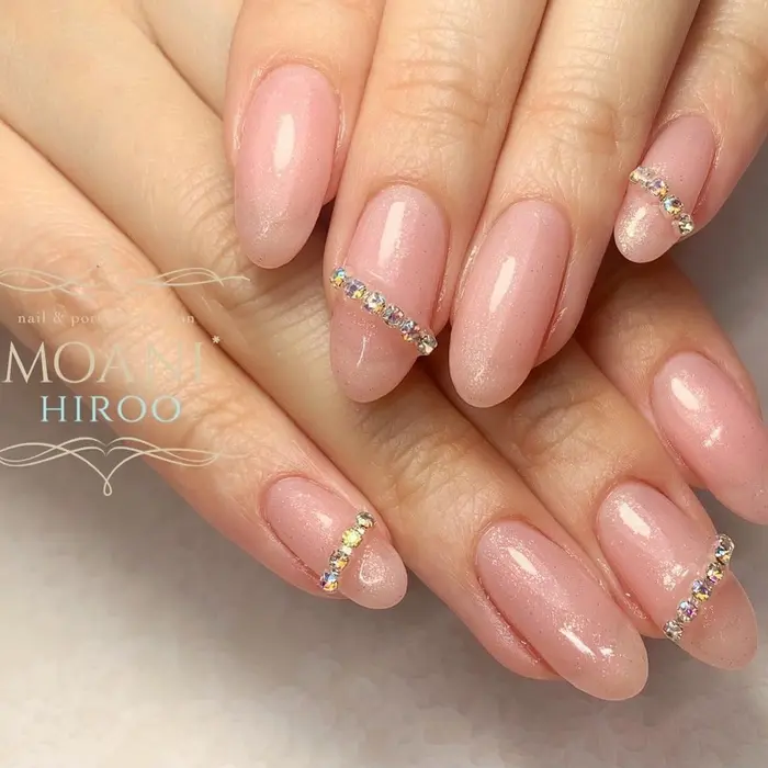 東京広尾 長持ちフィルイン シンプルネイル 広尾2号室 近日open 5 Moani Hiroo 広尾駅前店所属 みこがみ あんずのネイルデザイン ミニモ