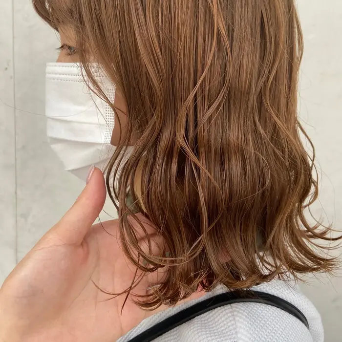 ミルクティーベージュ Defi所属 木村 朱里のヘアカタログ ミニモ