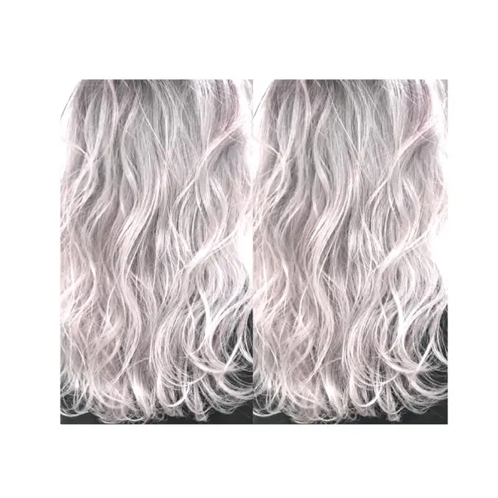 憧れのホワイトパールカラー Tokioトリートメント併用でツヤツヤに ブリーチは髪質により Aube春日部 外国人風 透明感 ハイライト所属 ミニモ人気順 No 1wataのヘアカタログ ミニモ