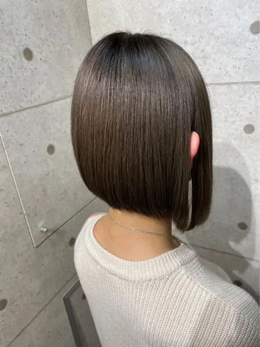 大人な女性感が強いカラーに仕上げました 落ち着いた雰囲気にしたいというかた是非 Dot所属 藤田 清志のヘアカタログ ミニモ