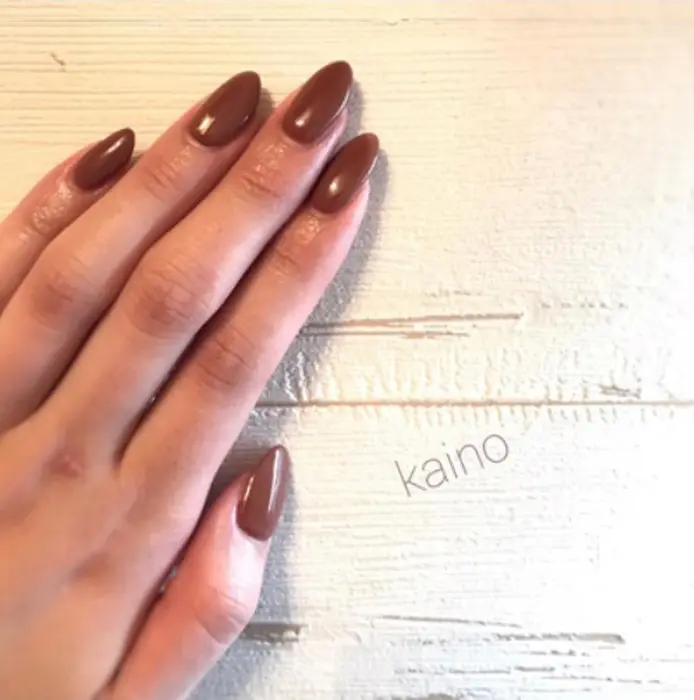 ジェルネイルワンカラー Kainoイオン鹿児島中央店所属 Kaino 鹿児島のヘアカタログ ミニモ