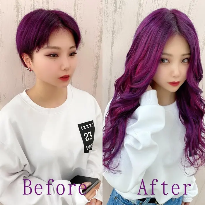 ハンサムベリショからのロングヘア前髪もお取り付けしてます Ar公式アプリからご予約で特典あり エクステ専門店あるじゃんすー名古屋店所属 エクステカラー専門 あるじゃんすー名古屋のヘアカタログ ミニモ