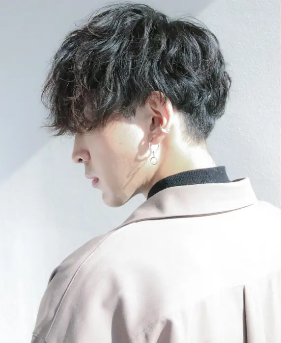 前下がりマッシュ スパイラルパーマヘア Lico 名駅店所属 Lico 碇山 光一郎のヘアカタログ ミニモ