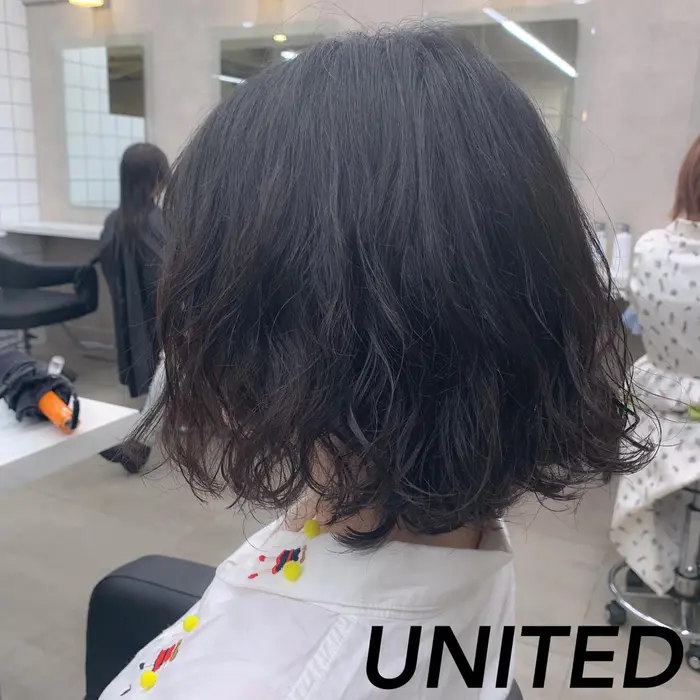 ショートスタイル デジタルパーマ Will所属 Will 渡邉菜那子のヘアカタログ ミニモ