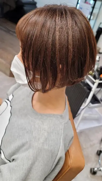 ショートボブにレイヤー入れ動きを出したカット Hair Salon Light所属 Masahiro Haraのヘアカタログ ミニモ