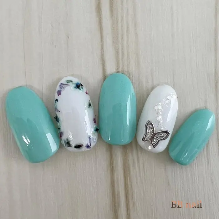 蝶々ネイル ネイル所沢店所属 ネイルサロン 所沢店のネイルデザイン ミニモ