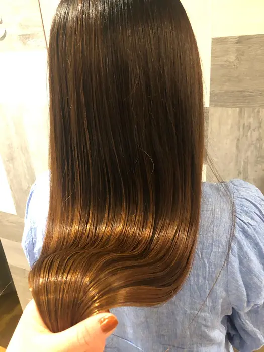 Hahonico トリートメント 保湿力に長けていて質感はしっとり 乾燥が気になる季節です是非 Lag Blanc所属 阿部 さくら のヘアカタログ ミニモ