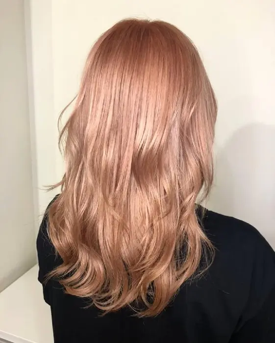 ブリーチ1 2回 サーモンピンク Bleach Color I Used To Colori Wec Hair所属 英語対応ok 小川アリサのヘアカタログ ミニモ
