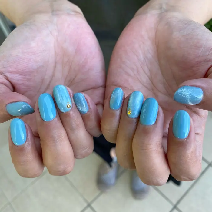 レイフィールド光の森店所属 渡邊 花暖のネイルデザイン ミニモ