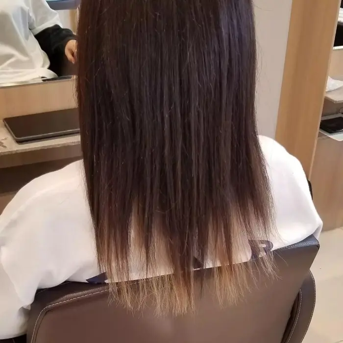 インナーカラー ゴカントリートメントプラス 美容室 美容院 フリーランス美容師 業務委託サロン 互感金沢駅東口店所属 Gokan 互感 のヘアカタログ ミニモ