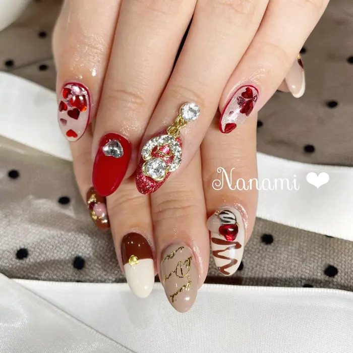 一部やり放題除外別料金パーツ有り Infinity なんば店所属 Nailist Nanamiのネイルデザイン ミニモ 一部やり放題除外別料金パーツ有り Infinity なんば店所属 Nailist Nanamiのネイルデザイン ミニモ